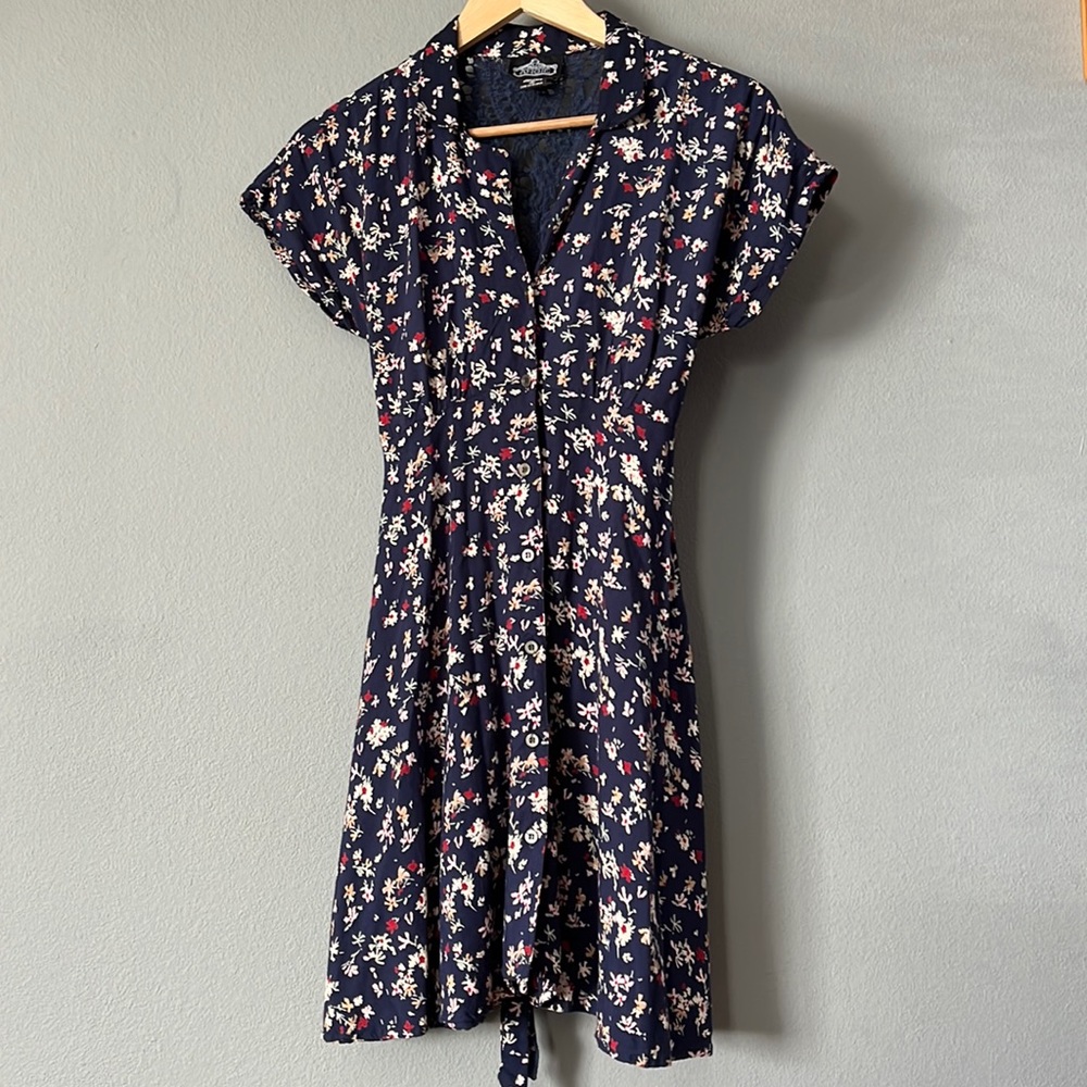 Angie button down dress
